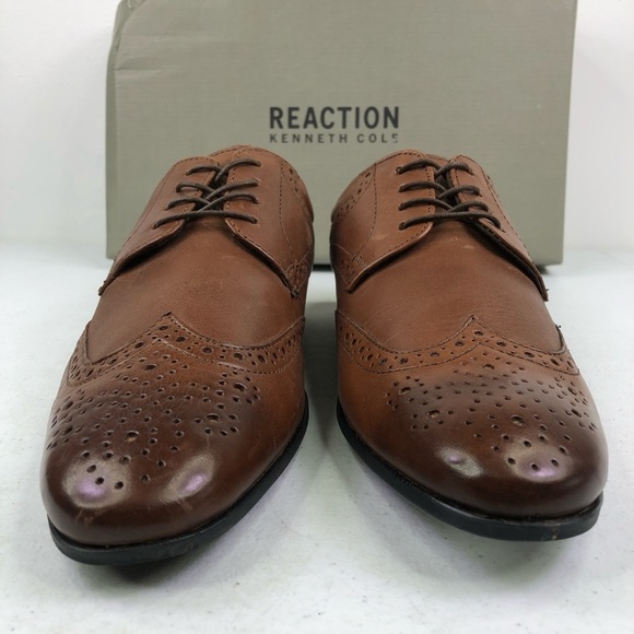 Kenneth Cole Reaction Zeke Lace Up Oxford Shoes - Picture 6 of 12